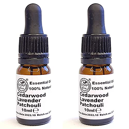 Óleo Repelente de Pulgas Lavanda CEDRO 10 ml StafEco - Repelentes de insetos domésticos - repelente, pulgas, lavanda, cedro, 10 ml