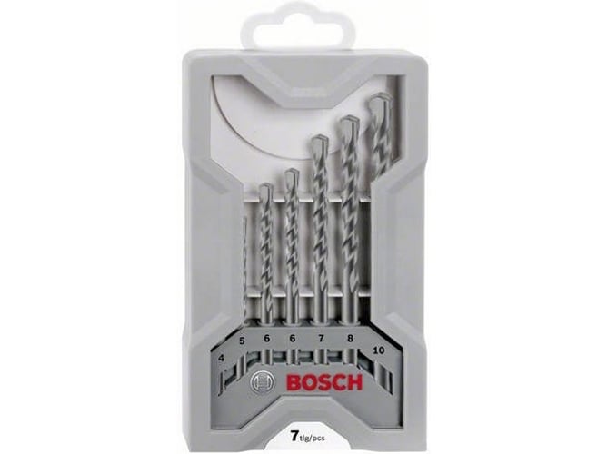 Conjunto de Brocas BOSCH 2 607 017 082 Bosch - Acessórios para brocas e parafusadeiras - aço inoxidável, 7 unidades, 100 cm