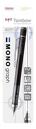 Caneta de Tinta Permanente TOMBOW SH-MG11-BS Tombow - Lápis - permanente, 4 mm, borracha recarregável, mecanismo de sacudir