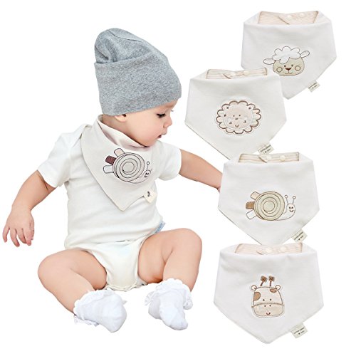 Fraldas BABABA (Branco - Algodão - 2 Un) Cotton Coming - Babetes - algodão, branco, fraldas