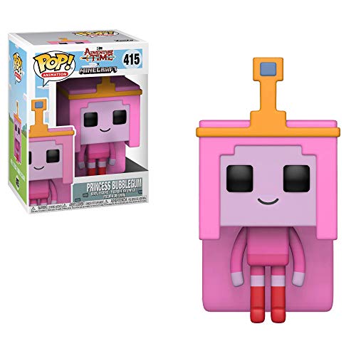 Figura FUNKO POP! Adventure Time X Minecraft: Princess Bubblegum #415 Funko - Bonecos de ação e brinquedo - Princess Bubblegum, minecraft, Adventure Time, 9 cm