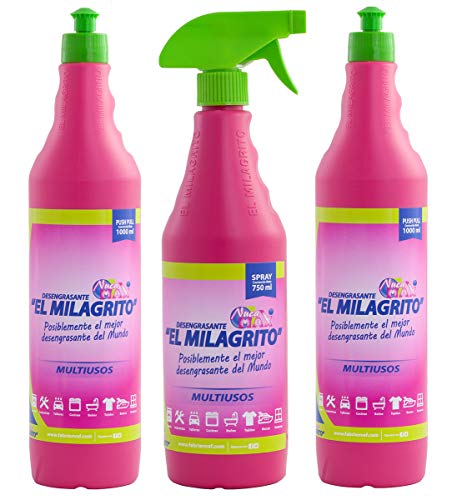 Desengraxante MILAGRITO 1L (Recondicionado Como Novo) NUCA MAX - Soluventes, removedores e diluentes - recarga, 1 l, desengraxante