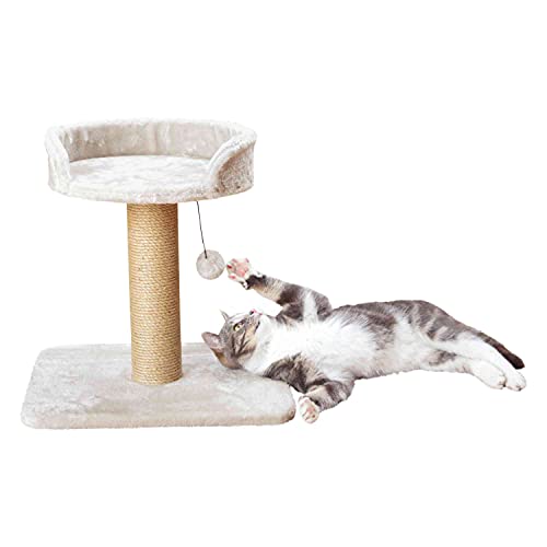 Arvore para Gatos TRIXIE Mica Cinzento Escuro (46 x 46 x 60 cm) TRIXIE - Mobiliário para gatos - 46 x 46 x 60 cm, cinzento escuro, brinquedo, local de descanso