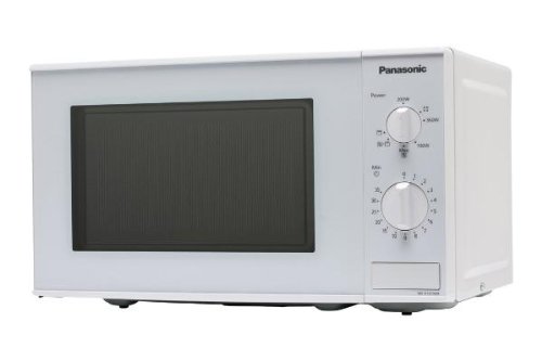 Micro-ondas PANASONIC NN-K101W (20 L - Com Grill - Branco) Panasonic - Fornos de microondas - 20 l, grill, 800 w, bloqueio