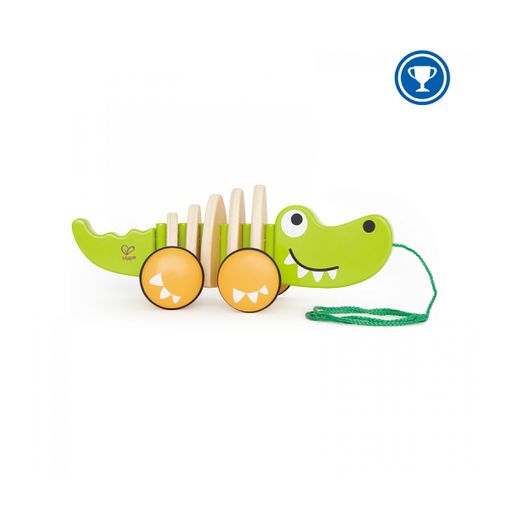Brinquedo de Construção HAPE Croc (Idade Mínima Recomendada: 1 ano) HAPE - Brinquedos de empurrar e puxar - construção, 1 ano, caminhar, amigo