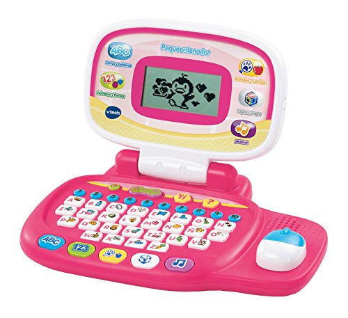 Computador VTECH Pequeordenador Rosa (Idade Mínima: 3) VTech - Eletrônicos falsos - rosa, idade mínima: 3