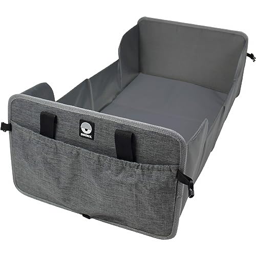 Berço de Viagem DOOKY Original Traveller Preto Xplorys - Móveis para bebês e crianças pequenas - compacto, leve, 41x26cm, 1,2 kg