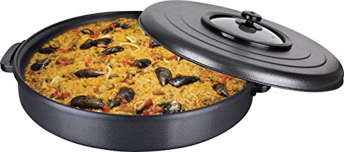 Frigideira JATA PE550 (55cm - Aço Inoxidável) Jata - Frigideiras elétricas & woks - 5,5cm, aço inoxidável, temperatura uniforme