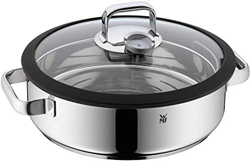 Panela de cozer a vapor WMF Vitalis 1743016040 (5 L) WMF - Panelas de pressão - 5 l, aço inoxidável, indução, prateado