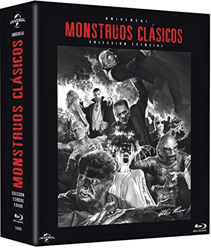 Blu-Ray Pack: Monstruos Clásicos Universal (9 Películas) SONY PICTURES - Dvds e vídeos - pack, clásicos, terror, novela, mónstero, dracula