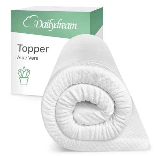 Colchão DAILYDREAM Viscoelástico (90 x 190 cm - Altura: 5 cm) Mercatura - Protetores de Colchão - 90x190 cm, 5 cm altura, viscoelástica, alta qualidade