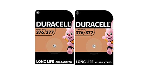 Pilhas DURACELL SR626W / V377 / V376 / SR66 Duracell - Baterias - alcalino, botão, 1,55 V, sr66