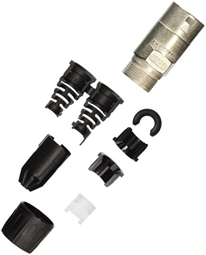 Conector audio neutrik ne8mc preto metálico 1.9 cm Neutrik - Terminais e conectores de fio - RCA, preto, metal, 1.9 cm