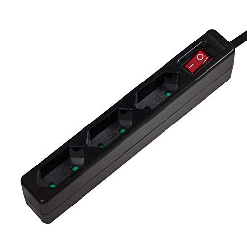 Extensão Elétrica FAÇONET (1.5 m - 3 tomadas) Faconet - Fios e cabos elétricos - 1.5m, 3 tomadas