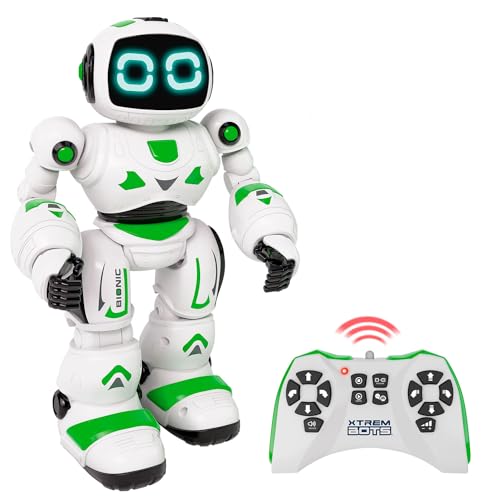 Robô XTREMBOTS Bionic (Idade Mínima: 3 anos) World Brands - Brinquedos - robô, bionic, caminha, salta, programável