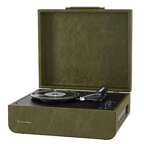 Gira-Discos CROSLEY Mercury (Verde - Manual) CROSLEY - Gira-discos e leitores de vinil - retro, tecido, agulha de diamante, bluetooth