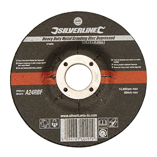 Disco de Corte para Metal SILVERLINE 274905 Silverline Tools - Discos e pontas de moagem - metal, corte, silvline