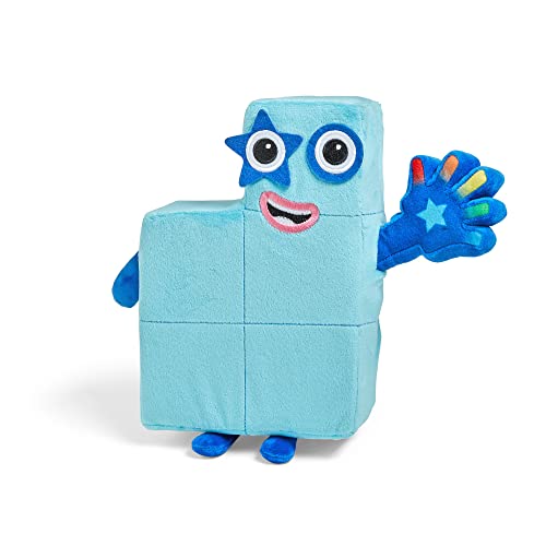 Peluche interativo Numberblocks Five (Idade mínima recomendada: 4 anos) Learning Resources - Brinquedos - interativo, numberblocks, 5'', idade mínima 4