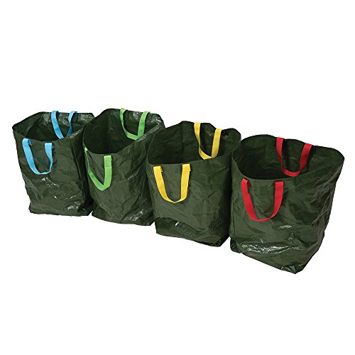 Conjunto de sacos de lixo para reciclagem SILVERLINE 410631 Silverline - Sacolas de lixo - polietileno, reciclagem, 4 peças, caixa