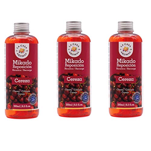 Recarga de Escova de Dentes HANSEL HOME Mikado Cereja H HANSEL HOME - Desinfetantes domésticos - ambientador, fruta, doce, ácido