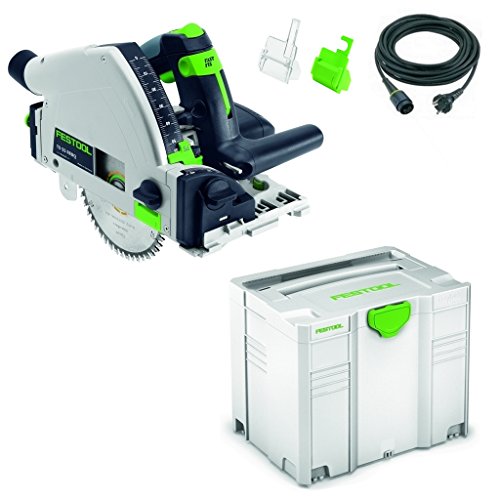 Serra de Esquadria FESTOOL TS 55 REBQ-Plus (6500 rpm) Festool - Serras circulares manuais - 6500 RPM, guia ajustável, aspiração de pó