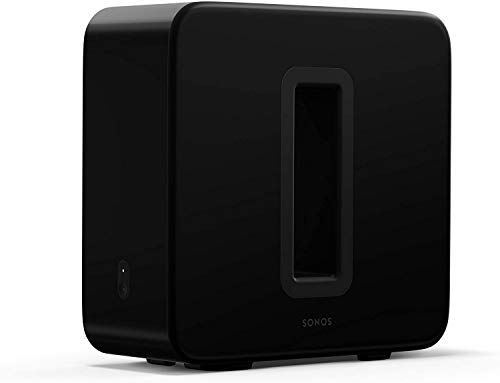 Colunas Wi-Fi SONOS SUB (Gen 3) (Preto - Controlador de Subwoofers - 360 W - 54 Hz a 49.5 kHz) Sonos - Acessórios de áudio - wi-fi, subwoofer, gen 3, 360 W