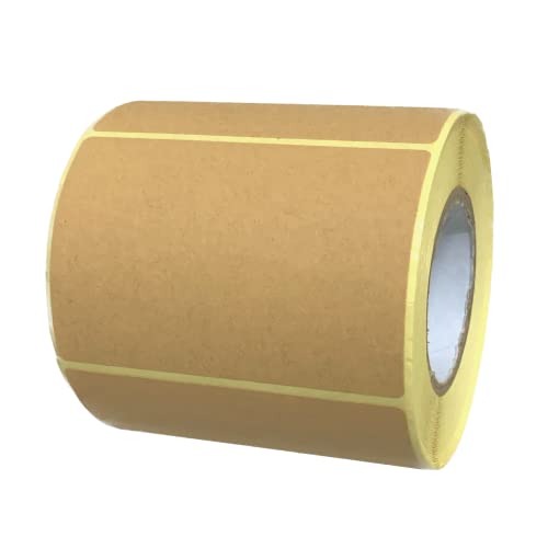 Etiqueta para Impressão KRAFT BROWN 75X50MM TownStix - Etiquetas e tags - castanho, poliéster, 75x50mm