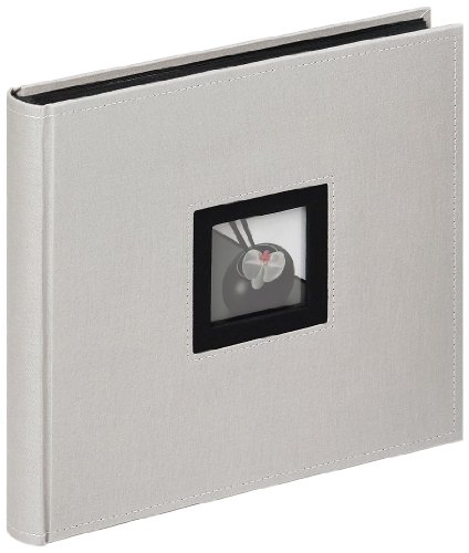 Álbum de Fotografias WALTHER DESIGN FA-209-D Walther - Álbuns de fotos - 30 folhas, pvc, cinzento, 260x250 mm