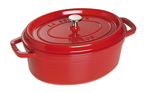 Panela Oval STABU Cerise (Material: Alumínio) STAUB - Fornos holandeses - alumínio, cerise, oval