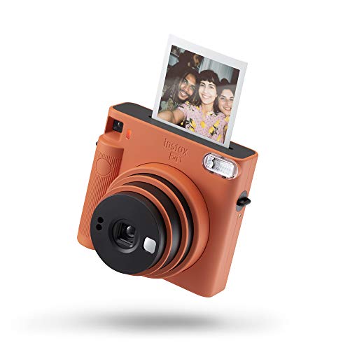 Máquina de Fotografia Instantânea FUJIFILM Instax Square SQ1 (Laranja) Fujifilm - Câmeras de filme - instantânea, 86 x 72 mm, iso 800, laranja