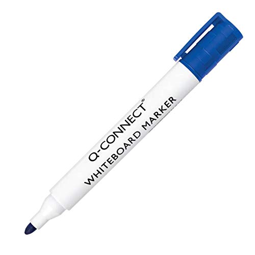 Marcadores Q-CONNECT KF26036 (Azul - 1.5 mm) Q-Connect - Marcadores - 1.5 mm, azul, ventilado, pincel