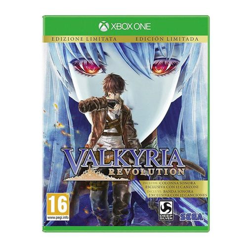 Jogo Eletrónico para Consola Microsoft Xbox One Valkyria Revolution Edition Limited (Vídeo) Koch Media - Software de jogos de vídeo - jogo eletrónico, xbox one, valkyria revolution, edição limited, banda sonora