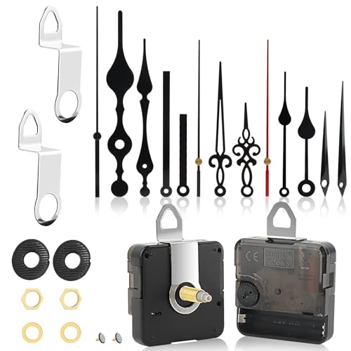Mecanismos de Relógos de Pared (2 Unidades) UKOFEW - Peças de relógio - mecanismos, relógios, pared