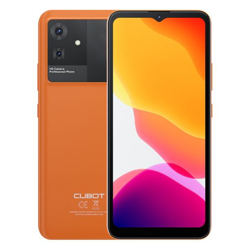 Smartphone CUBOT Note 21 (6.53'' - 6 GB - 128 GB - Laranja) CUBOT - Telemóveis - android 13, miui 13.2, 6.53 polegadas, 6 GB RAM, 128 GB