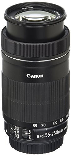Objetiva CANON EF-S 55-250mm IS STM (Encaixe: Canon EF - Abertura: f/3.6-32) Canon - Lentes de câmera - 55-250mm, IS STM, ef-s, canon ef