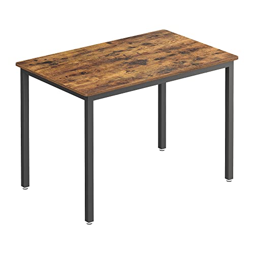 Mesa de Refeição VASAGLE Kdt081B01 (Castanho - Aglomerado e Madeira) VASAGLE - Conjuntos de móveis - madeira, aglomerado, castanho, 120 kg