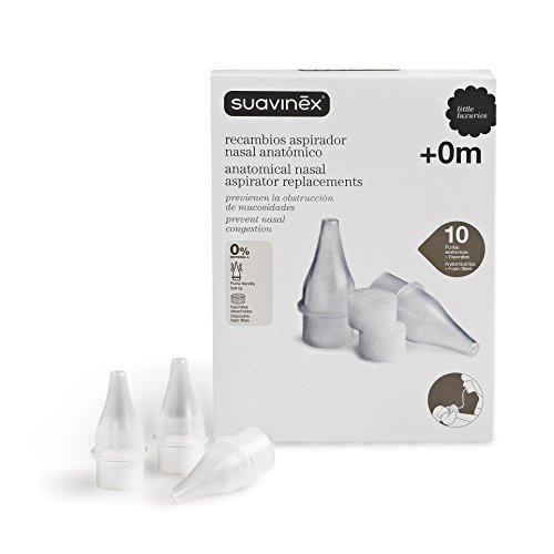 Recambio de aspirador nasal SUAVINEX (10 unidades) Suavinex - Aspiradores nasais - unissexo, 10 unidades, meninos