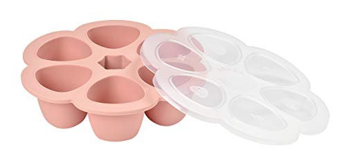 Beaba Silicone Mold Pink 6 X 150 Ml (Recondicionado Como Novo) Beaba - Recipientes de armazenamento de alimentos - silicone, 6 moldes, 150 ml, congelar alimentos