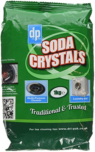Pacote de cristais de soda 1 kg (Recondicionado Como Novo) Dri Pak Ltd - Produtos de lavanderia - cristais, soda, 1 kg, recondicionado