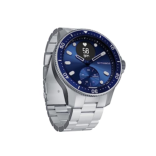 Relógio Desportivo WITHINGS Scanwatch Horizon Withings - Óculos inteligentes - híbrido, detector de latidos, monitorização SPO2, tecnologia médica