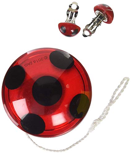 Conjunto de acessórios para crianças RUBIE'S Miraculous Lady Bug Rubie's - Conjuntos de acessórios de fantasia - yo-yo, fita de cabelo, ladybug