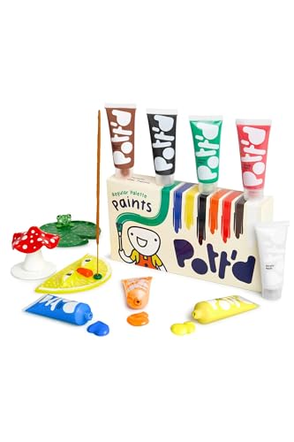 Conjunto de Tinta Acrílica POTTS 4 Cores Pott'd - Tinta, tinta de arte e esmalte - conjunto, tinta acrílica, potts, 4 cores