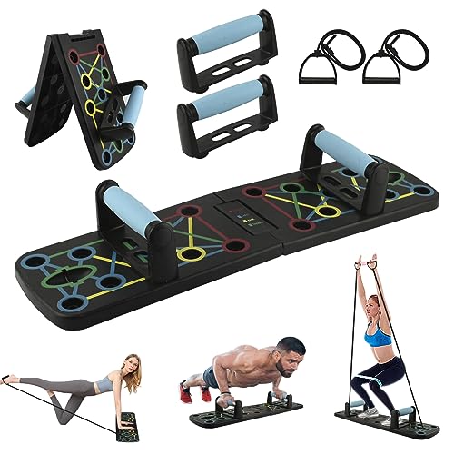Conjunto de Treino de Músculos LUCISNE 6 em 1 LocisneOutlet - Barras de flexão e barra de pull-up - flexionar, braços, triceps, pés, pernas
