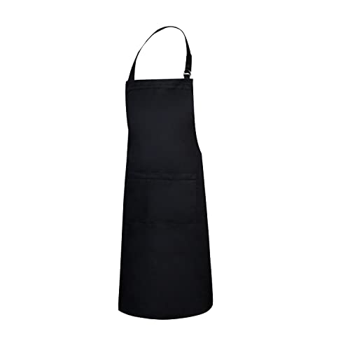 MiseMiya Delantal para Homem e Mulher (70 mm x 90 mm) Misemiya - Aventais - 70 mm x 90 mm, peto, corda ajustável, algodão