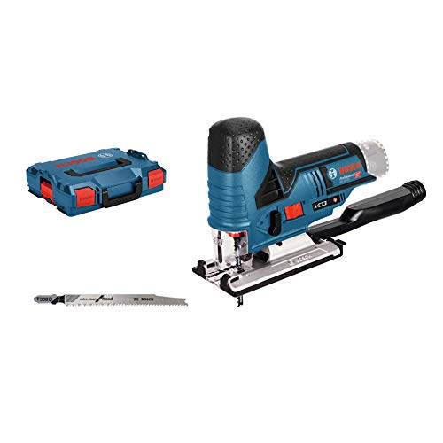 Serra de Esquadria BOSCH GST 12V-70 Professional (12 V - 3000 rpm) Bosch - Serras tico-tico - serra esquadria, bosch gst 12v-70 professional, 12 v, 3000 rpm, sistema pendular, ecp, bateria proteção