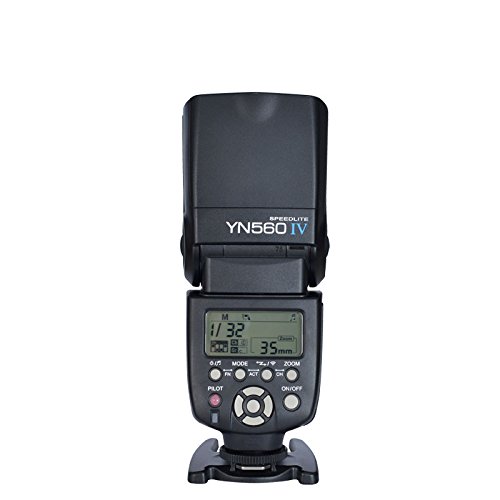 Flash YONGNUO YN560 IV (NG: 60 - Controlo: TTL) Yongnuo - Flashes de câmera - flash, yongnuo, yn560 iv, controlo, rádio, disparador