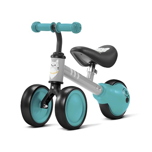 Bicicleta Infantil KINDERKRAFT Cutie Azul Turquesa KINDERKRAFT - Brinquedos - infantil, azul turquesa