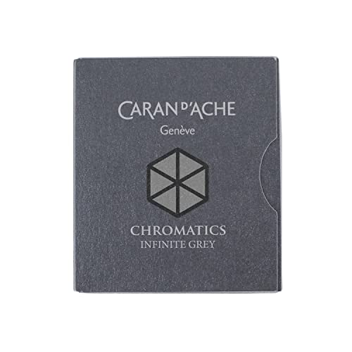 Caneta de Tinta Permanente CARAN D'ACHE 8021-005 Caran d'Ache - Canetas - gris, resistente à água