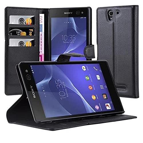 Capa Sony Xperia C3 CADORABO Book Preto CADORABO - Capas para telemóveis - sony, Xperia C3, preto