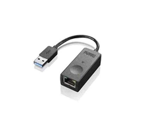 Placa de rede Lenovo ThinkPad Ethernet Adapter USB 3.0 (Rede) Lenovo - Placas e adaptadores de interface de computador - usb 3.0, rede